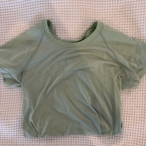 Lululemon light green short sleeve
